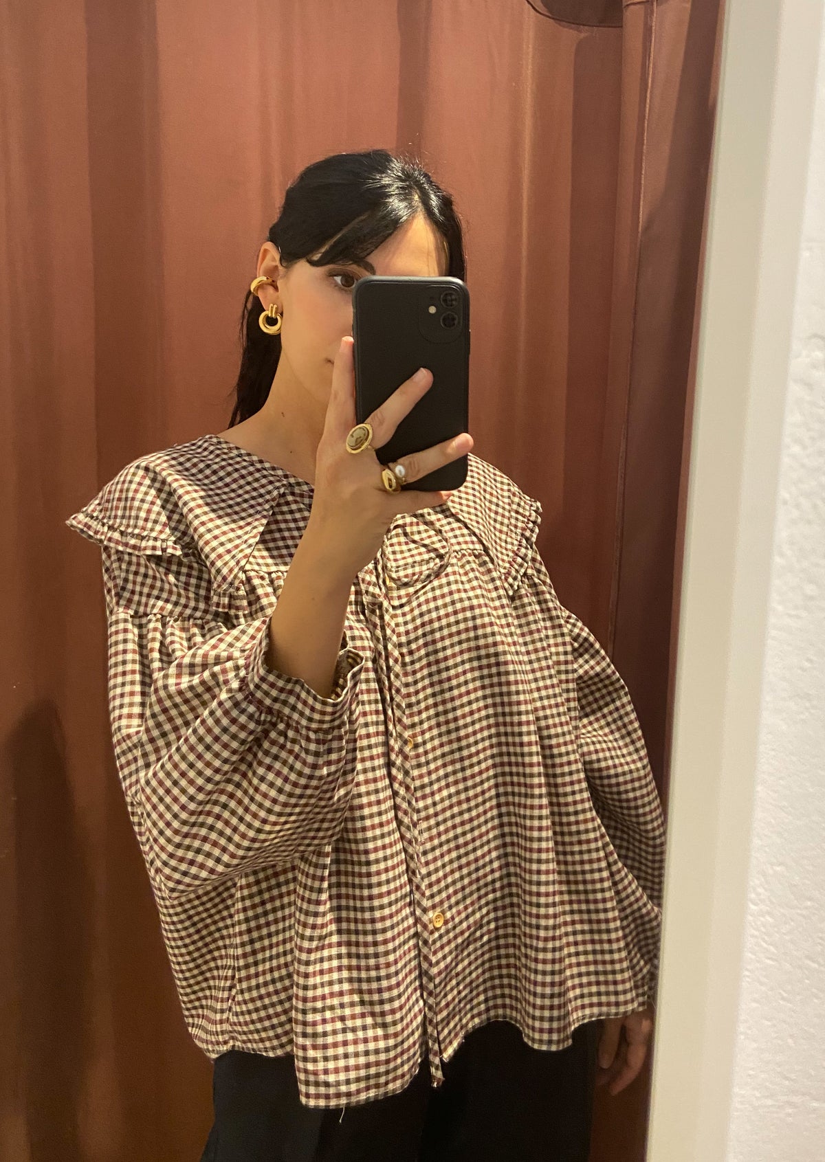 Camicia maxi colletto