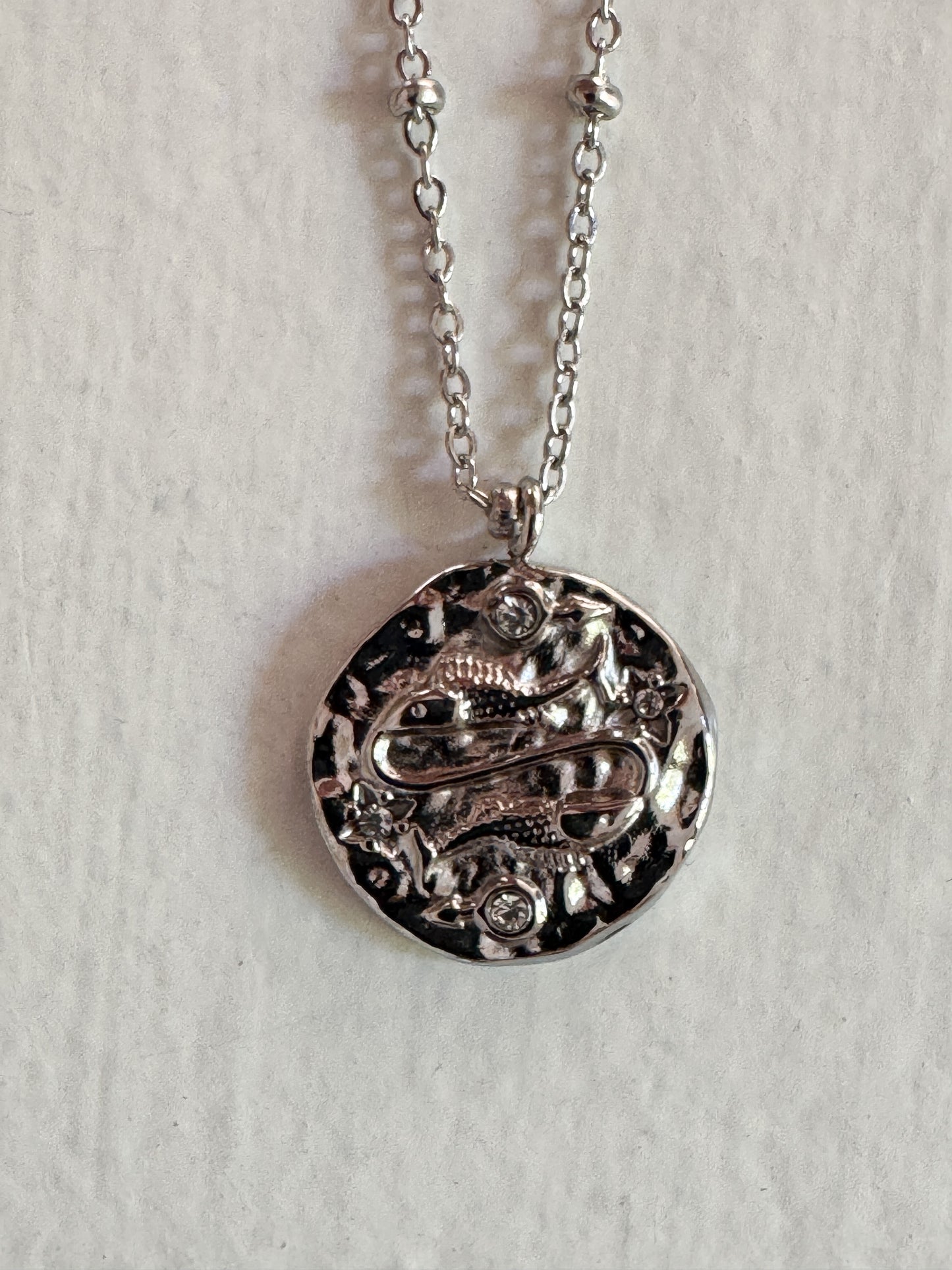 Collana segno zodiacale “pesci”