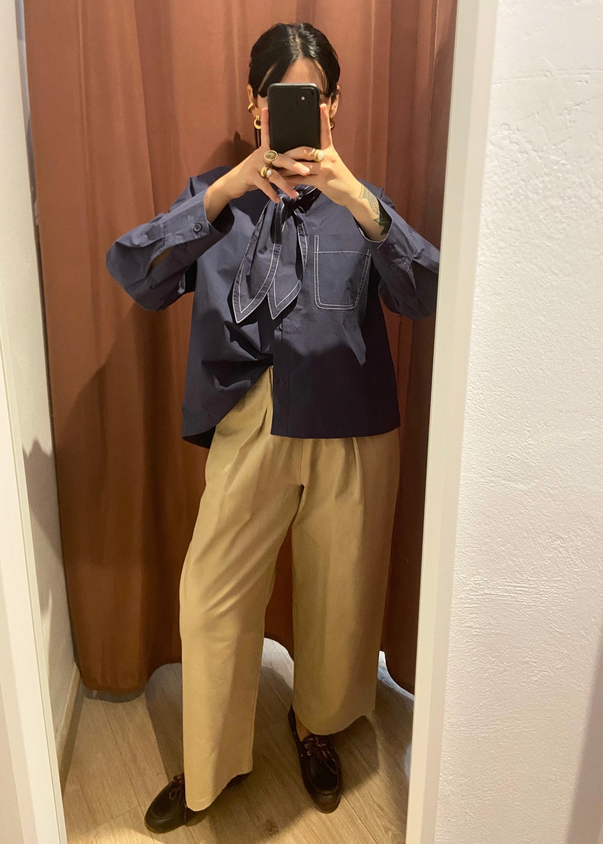 Pantaloni con pinces