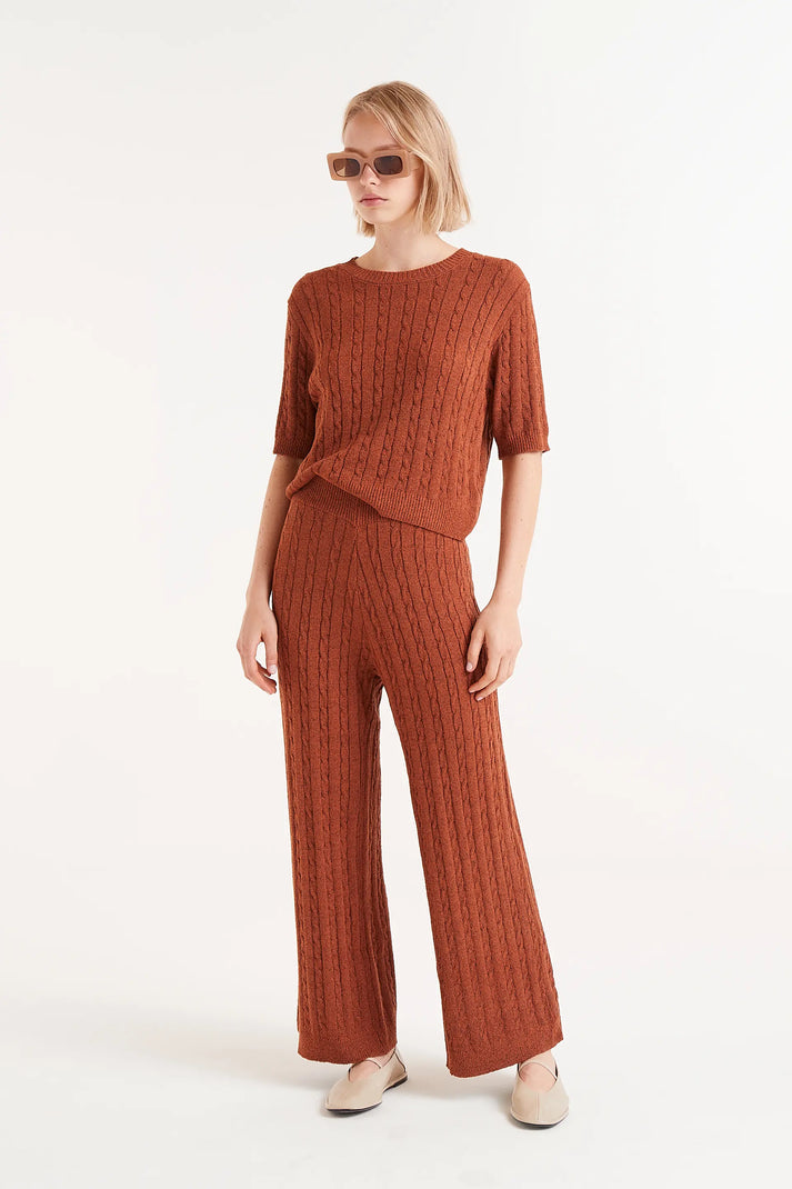 Pantaloni in maglia