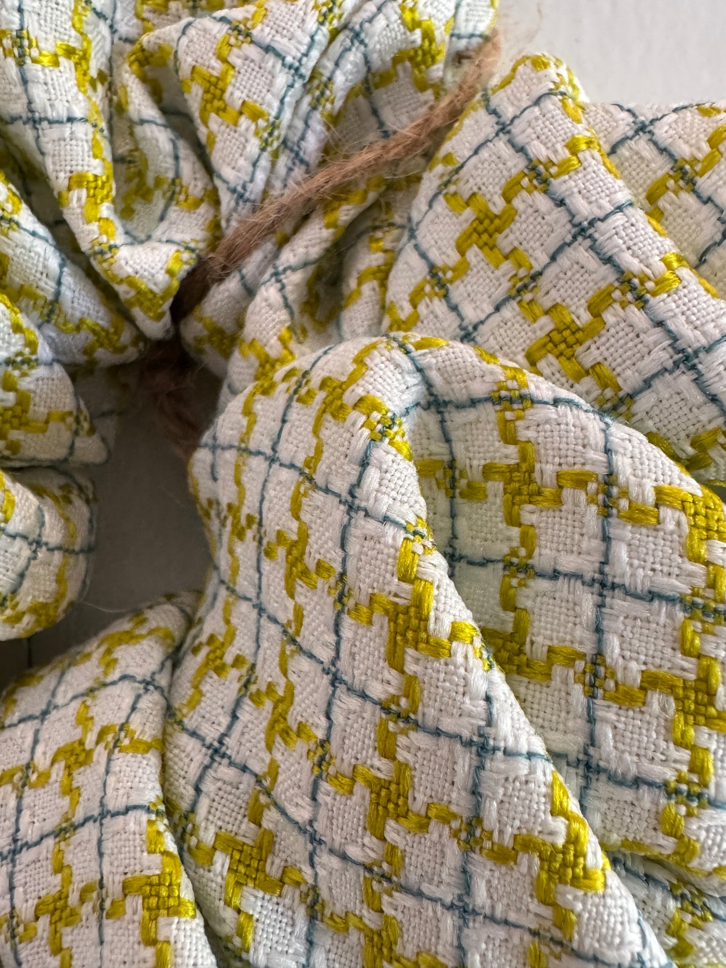 Scrunchies maxi a quadretti