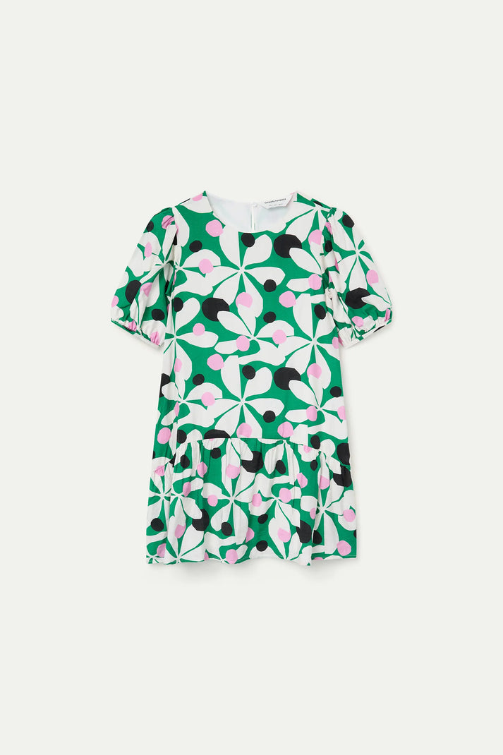 Abito fiori e pois