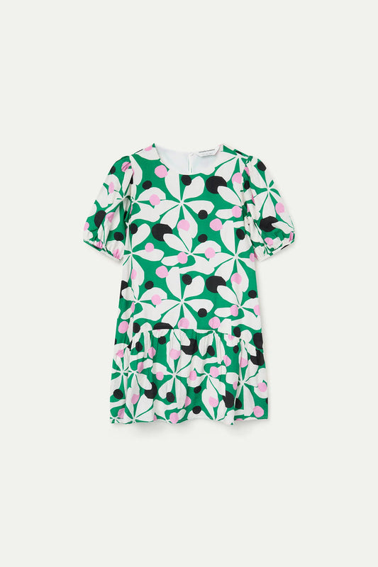 Abito fiori e pois