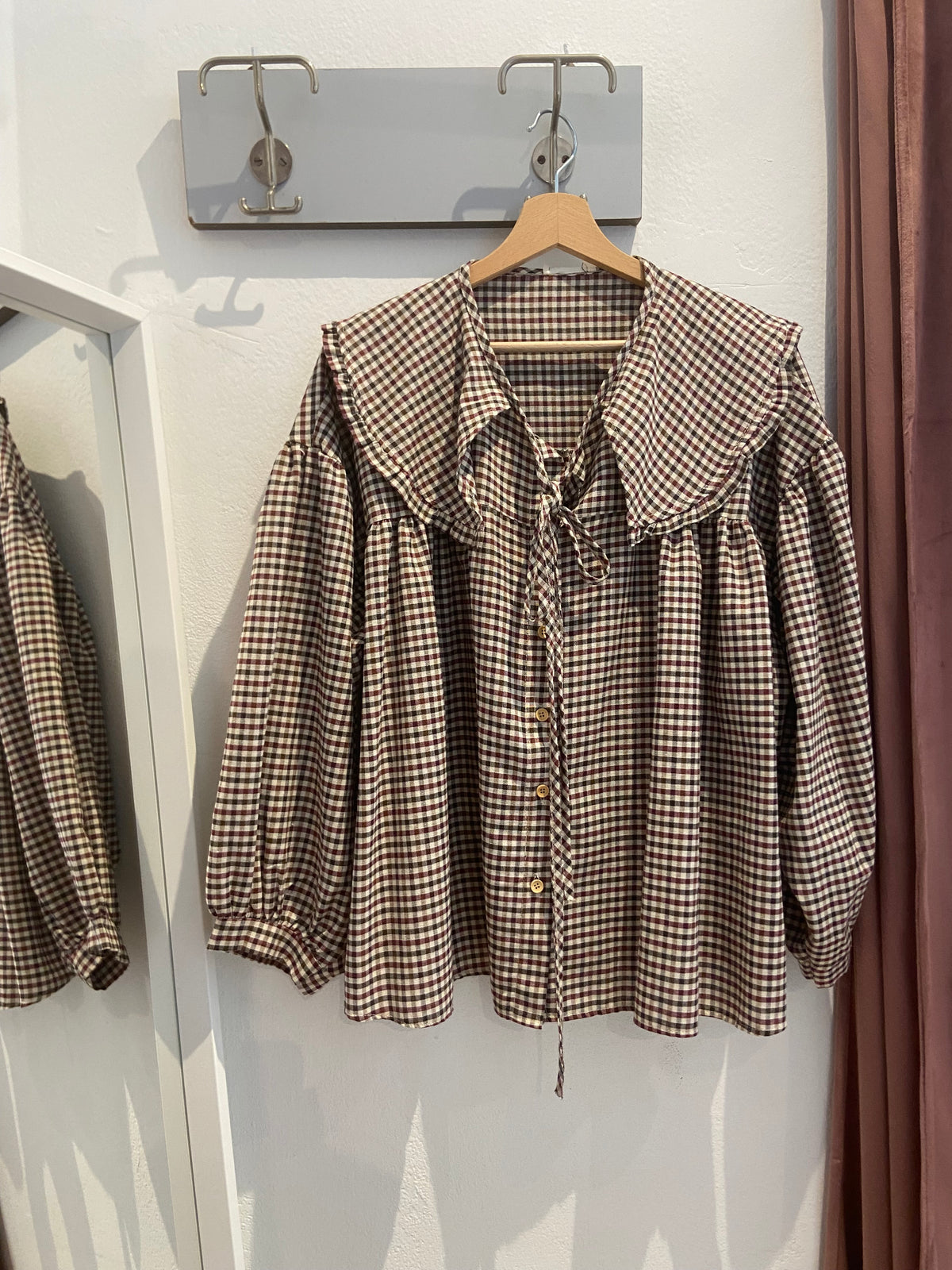 Camicia maxi colletto